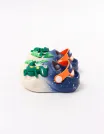 Saboti Bear-Dinozaur crem-albastru picture - 3