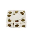 Set 12 perechi sosete albe simple picture - 2