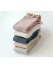 Sosete Color Knitted alb picture - 2