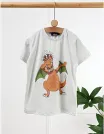 Tricou Charizard Dragon, gri picture - 3