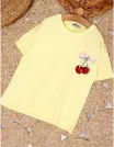 Tricou Ciresele, model cu galben picture - 3