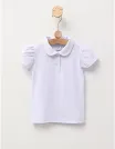 Tricou fetite, premium POLO model alb picture - 3
