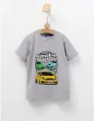 Tricou Smoky Wheel, model gri picture - 1