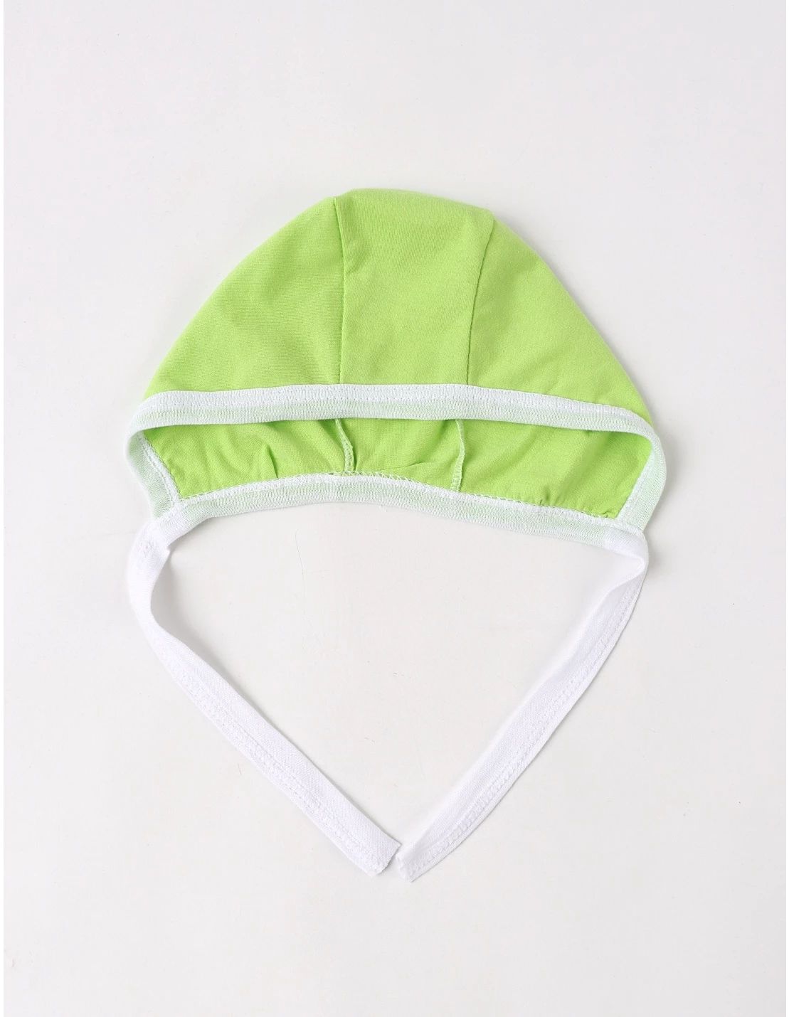 Caciulita stil TICHIE, bumbac glat, verde-deschis
