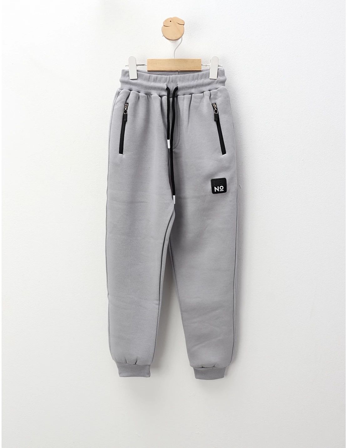 Pantaloni plusati de baietei boys, gri