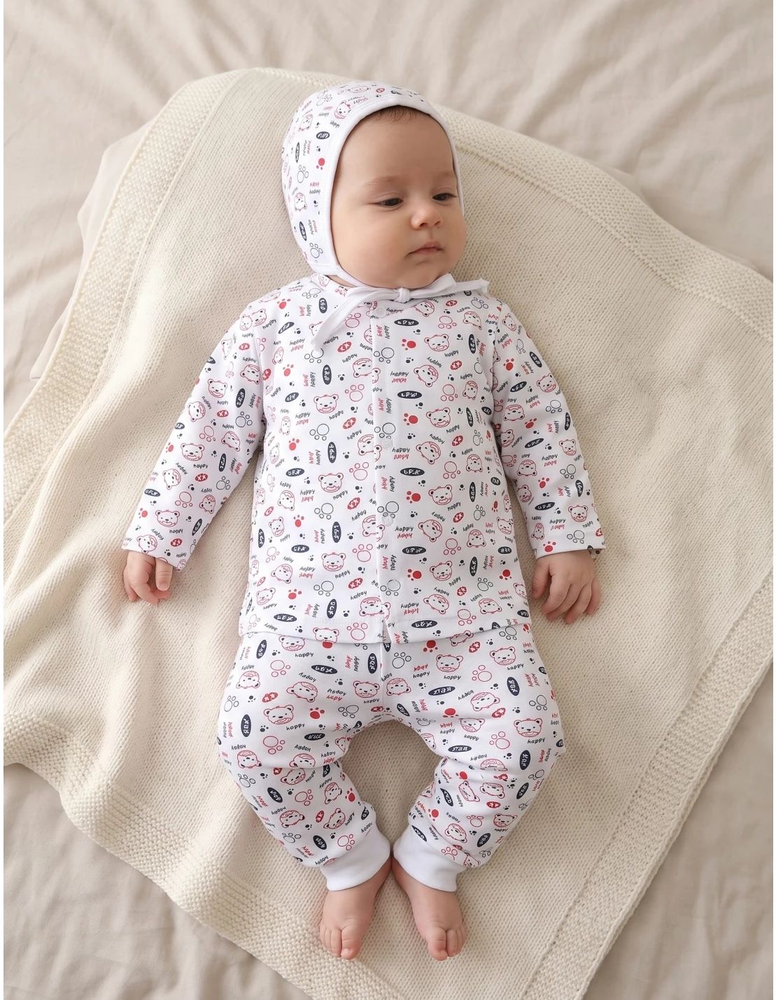 Pijama Kid, Hapy Bear, multicolor
