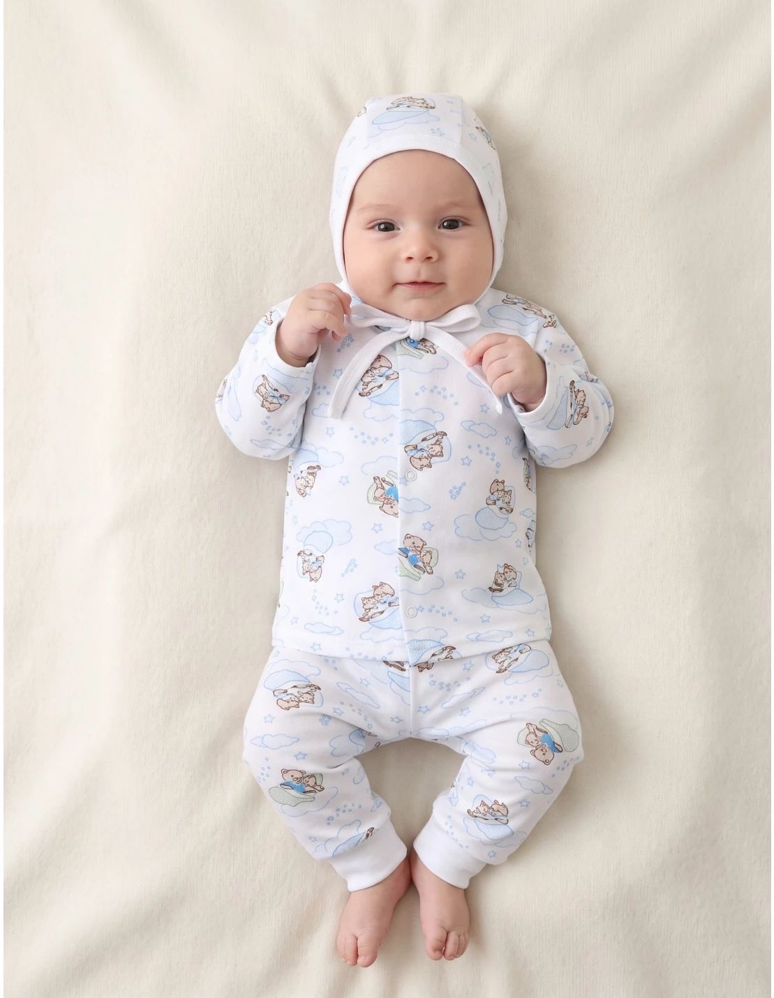 Pijama Kid, Mama Bear, cu albastru