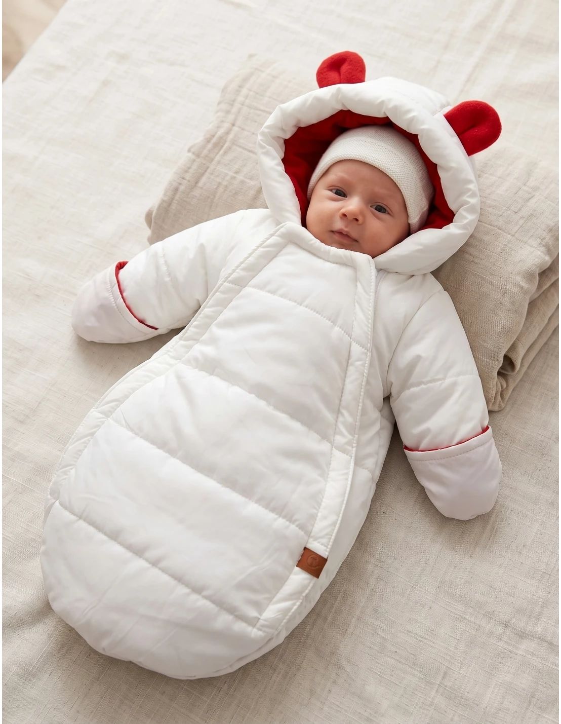 Sac de dormit de exterior, Sleepy Girl, alb