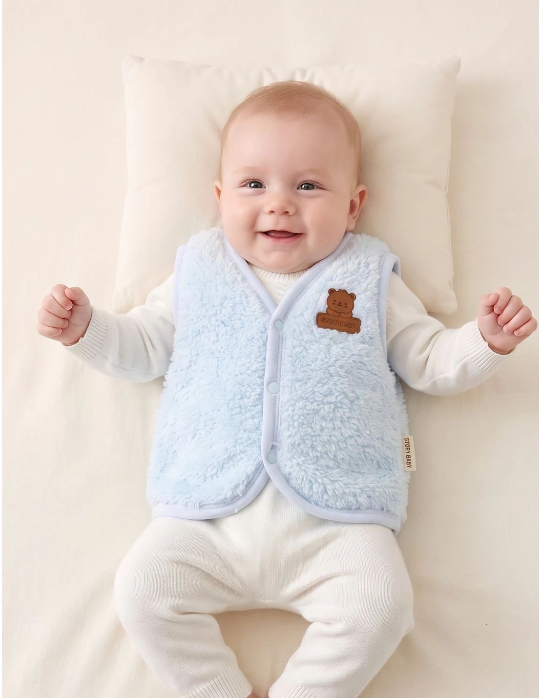 Vesta cocolino Logo Bear, blue