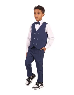 Costum premium Winston, albastru