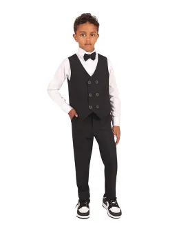 Costum premium Winston, negru
