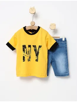Costumas de vara Brooklyn galben