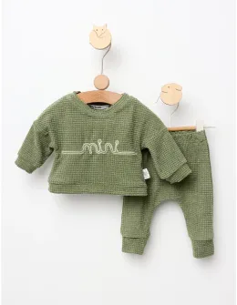 Costumas gofrat Mini model verde