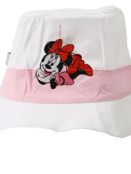 Palarie Mona Minnie alb