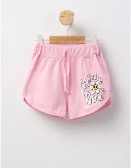 Pantaloni scurti fetite Radiate Love model roz