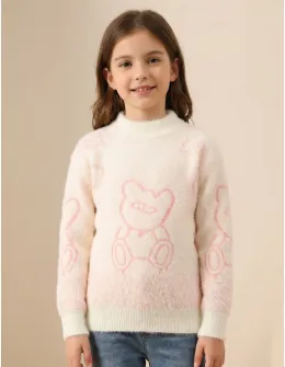 Pulover Mohair Kiara, ecru
