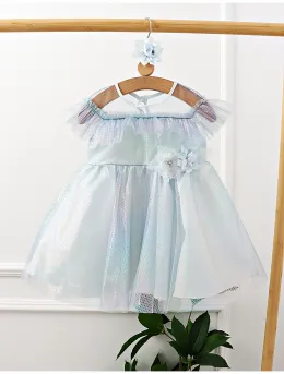 Rochita eleganta Simina model cu blue
