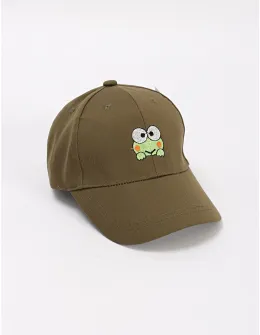 Sapca copii, Broscuta, verde-army