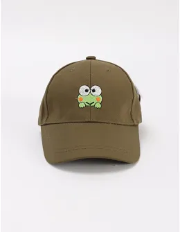 Sapca copii, Broscuta, verde-army