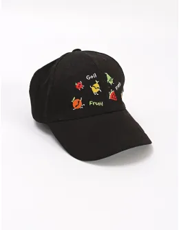 Sapca copii, Go Fresh Fruits, negru