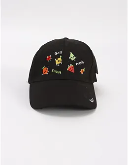 Sapca copii, Go Fresh Fruits, negru