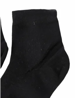 Set 2 perechi sosete negre simple