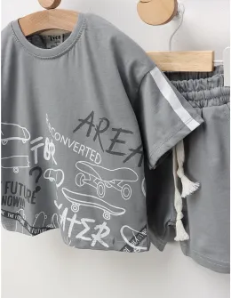 Set de vara, For Skater, cu gri