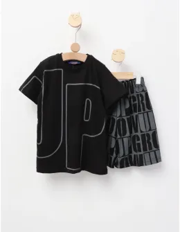 Set Grow Up, model cu negru
