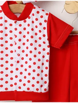 Set vara 3 piese buline MS cu rosu