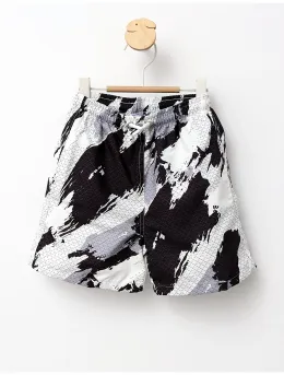 Sort de baie din fas model Water negru-alb