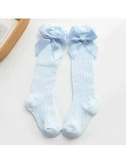 Sosete lungi cu fundita-bleu