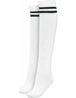 Sosete lungi sport alb