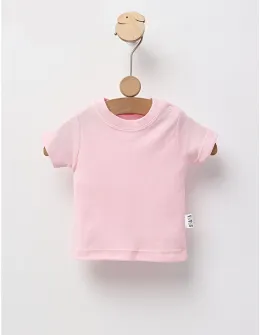 Tricou bebe, 100% bumbac, roz