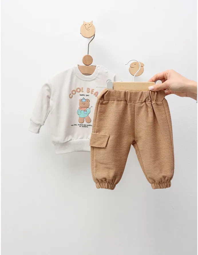 Compleu Cool Bear, cu gri picture - 3