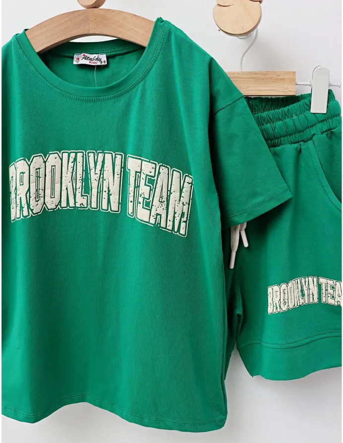 Compleu de vara, Brooklyn Team, verde picture - 2