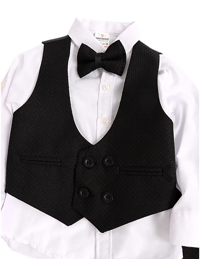Costum premium Tom Shelby negru picture - 4
