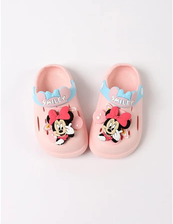 Papuci de spuma Smiley Minnie roz picture - 4