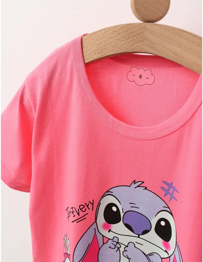 Pijama MS, Ursulet Koala, cu roz picture - 2