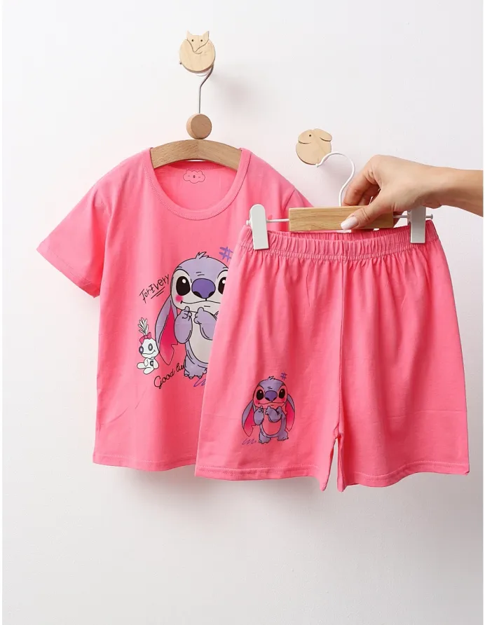 Pijama MS, Ursulet Koala, cu roz picture - 3