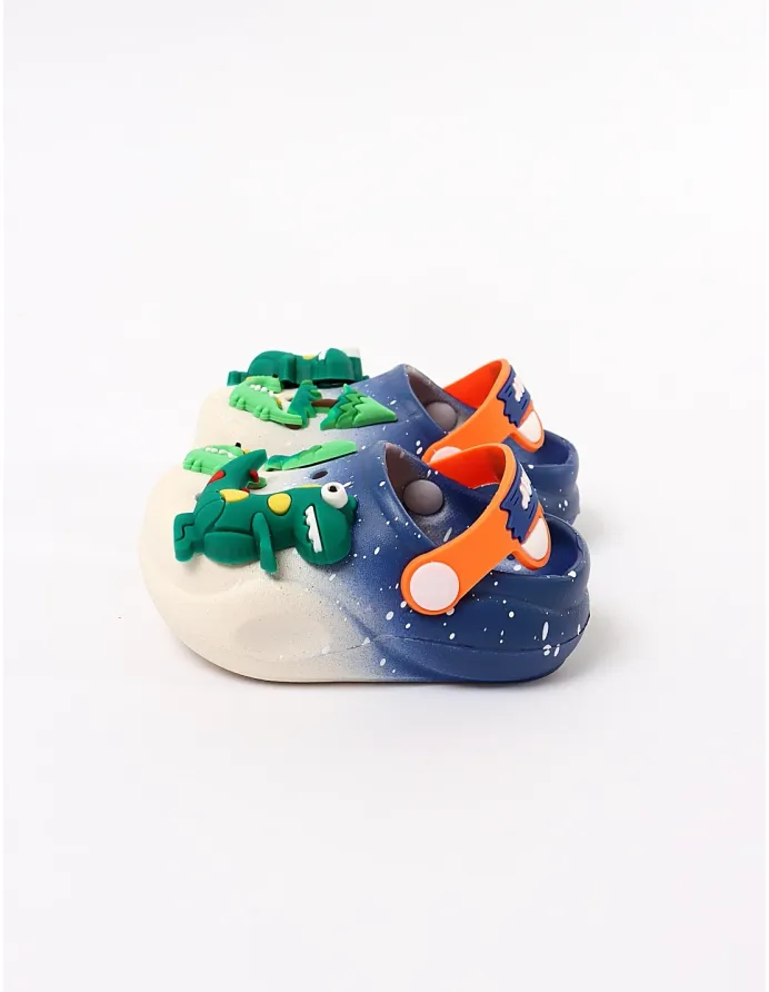 Saboti Bear-Dinozaur crem-albastru picture - 3