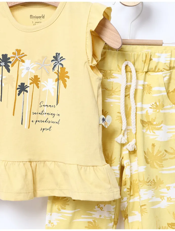 Set vara Summer Vacantion galben picture - 2