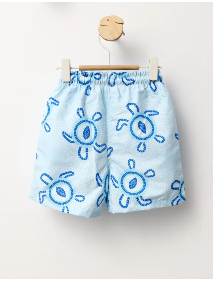 Sort de baie din fas model blue-albastru picture - 3