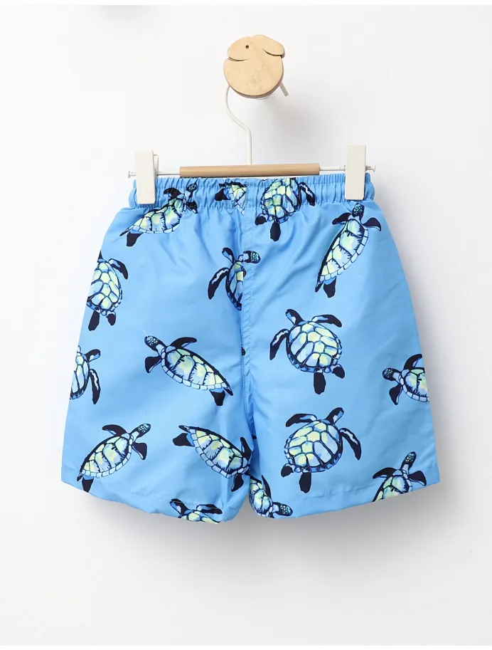 Sort de baie din fas model Broscute de apa blue picture - 3
