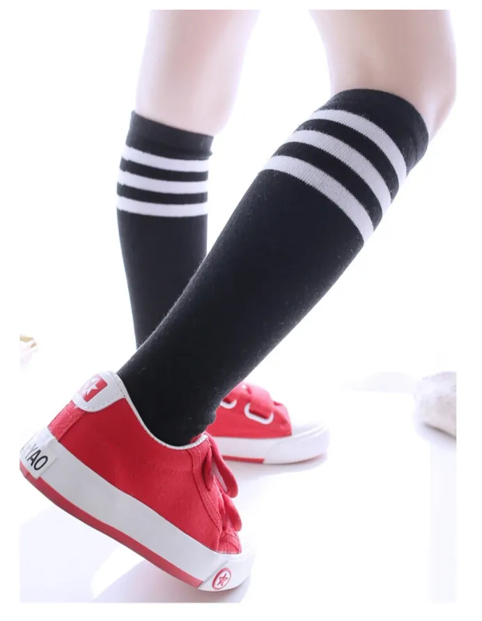 Sosete lungi sport negru picture - 2