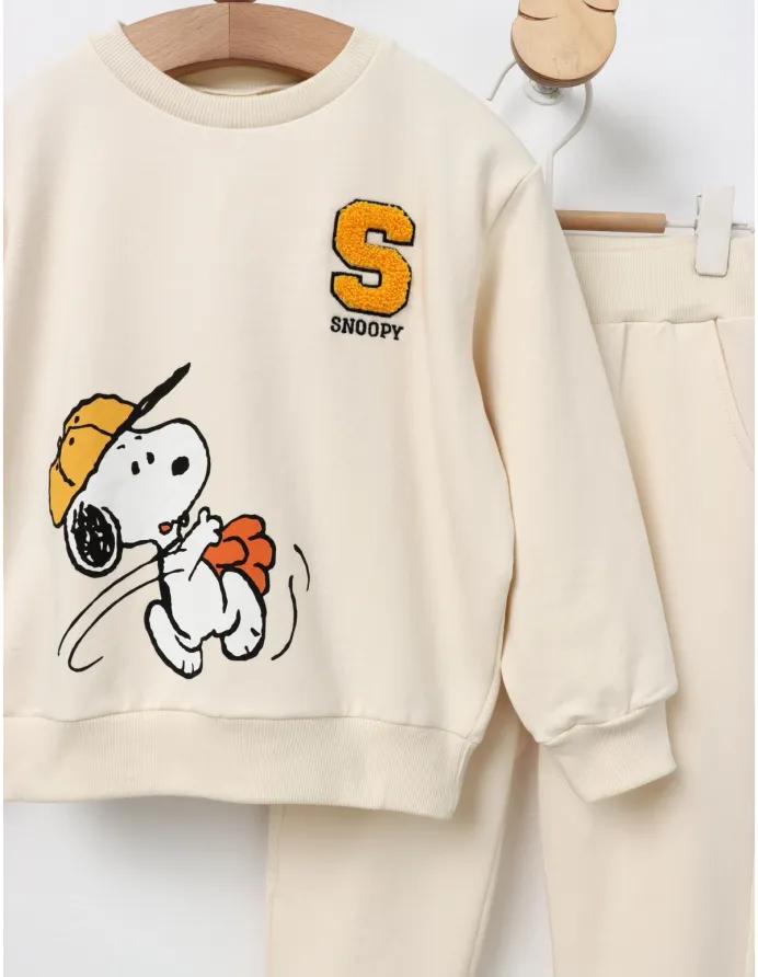 Trening plusat S is For Snoopy ecru picture - 2