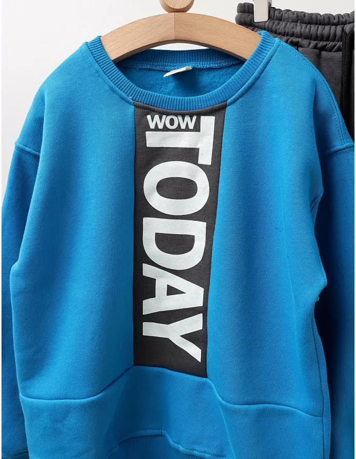 Trening Today is WOW model cu albastru picture - 4