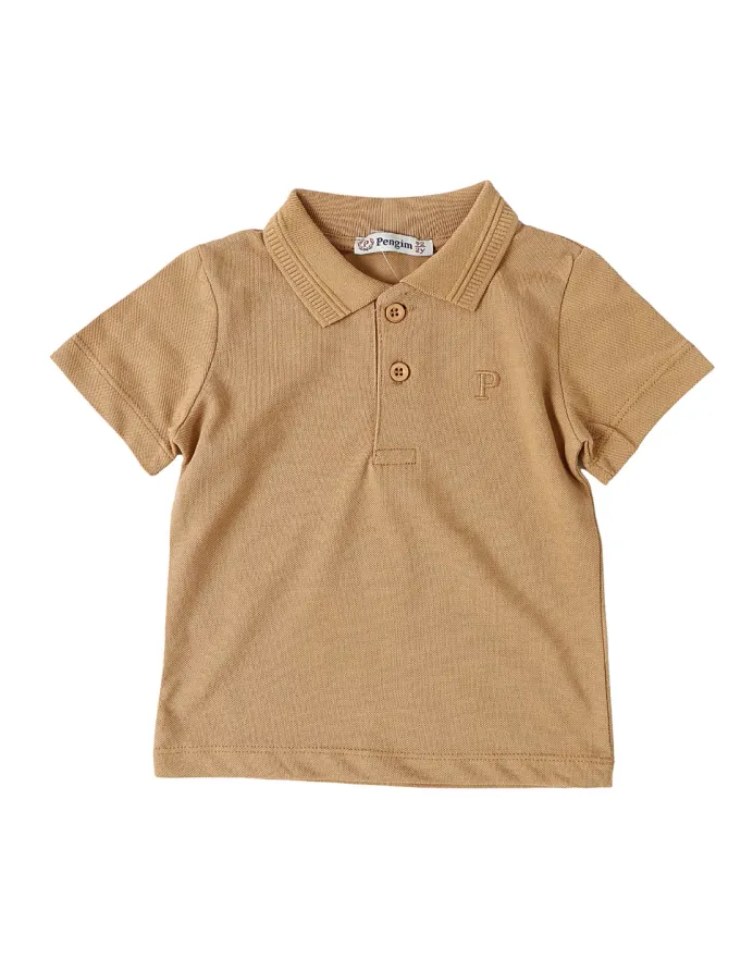 Tricou pentru copii POLO Molet, bej picture - 2