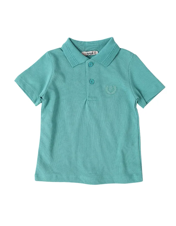 Tricou pentru copii POLO Molet, verde picture - 2