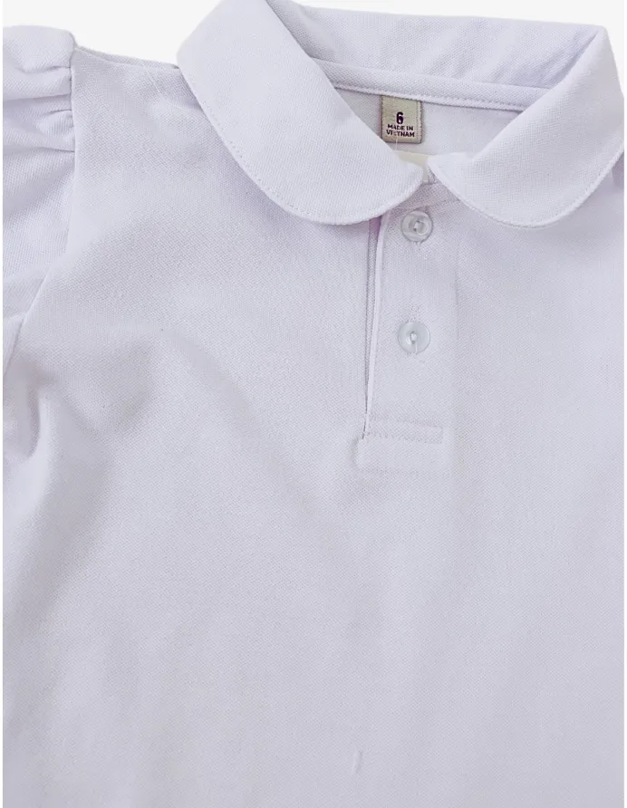 Tricou fetite, premium POLO model alb picture - 7
