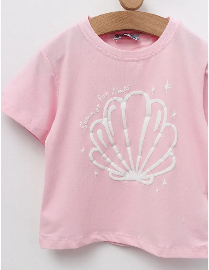 Tricou Summer Fun Times, roz-deschis picture - 3